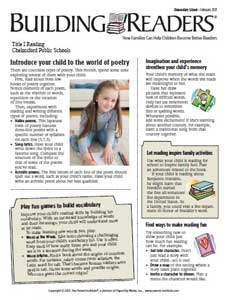 Building Readers Newsletter-February (ENG)