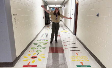 Harrington School Sensory Path