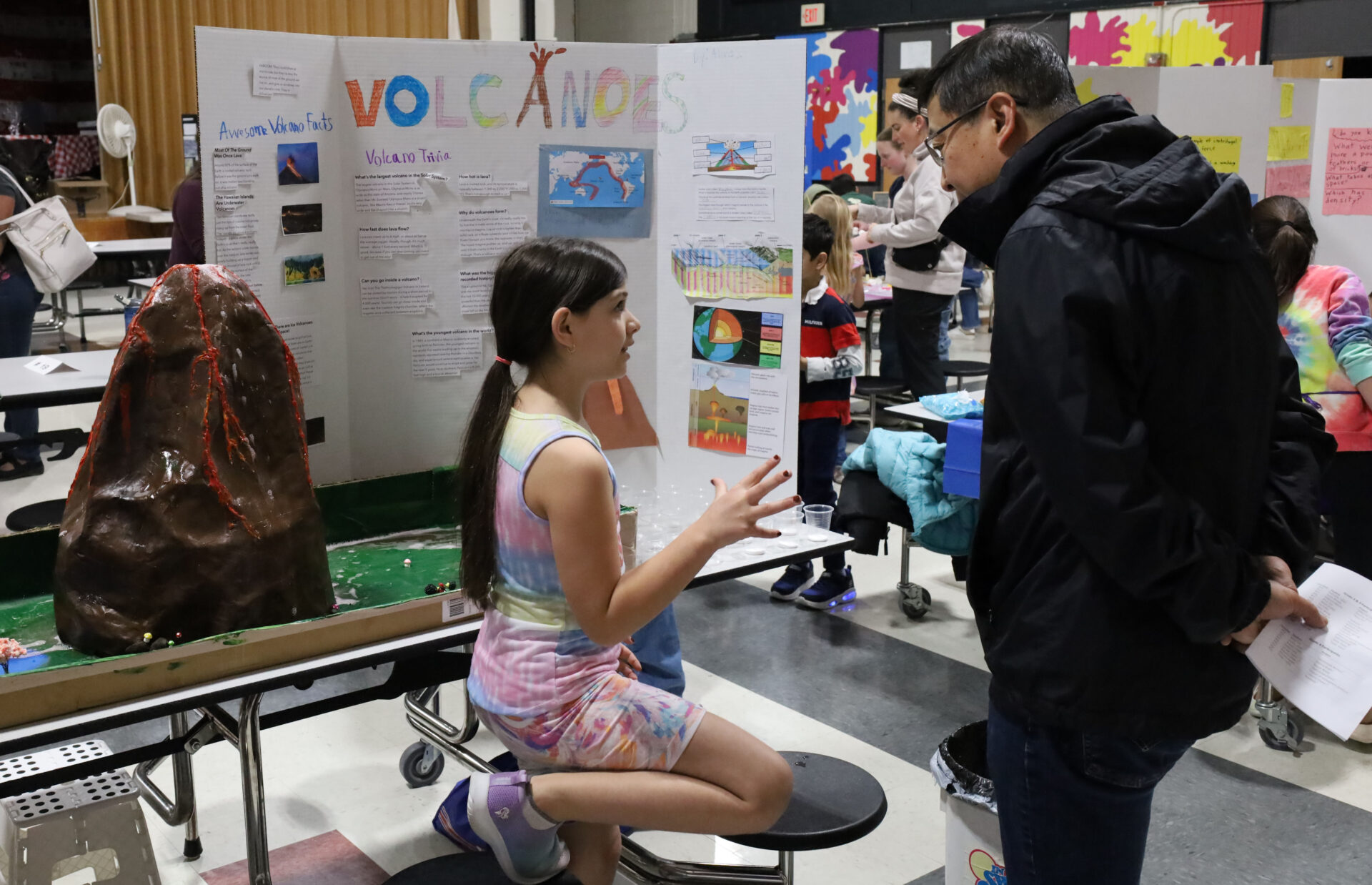 Harrington Elementary School hosted its annual STEAM Fair on Tuesday, April 15, featuring student projects, as well as crafts and activities.