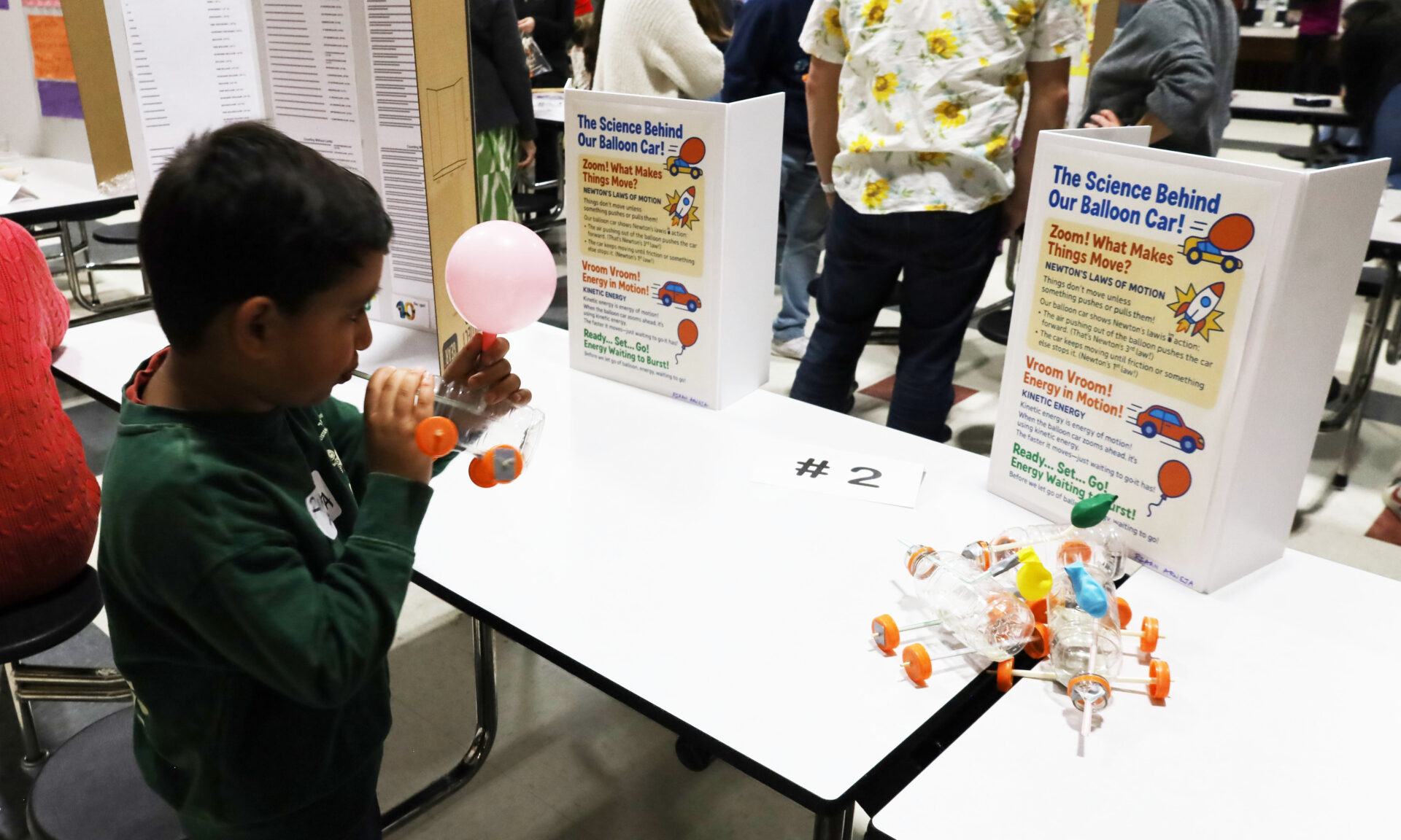 Harrington Elementary School hosted its annual STEAM Fair on Tuesday, April 15, featuring student projects, as well as crafts and activities.