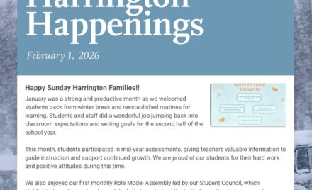 Harrington Happenings - February 1, 2026