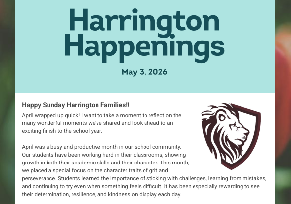 Harrington Happenings - May 3, 2026