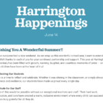 Harrington Happenings - June 14, 2026