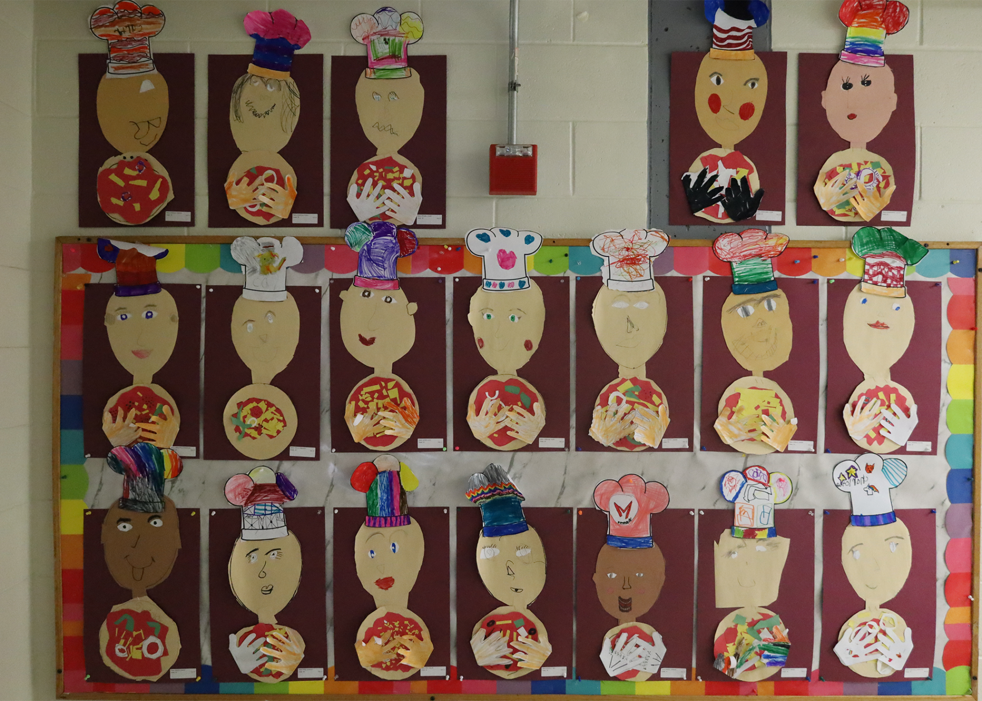 Student artwork featured during the Harrington Elementary School Celebration of the Arts on Wednesday, May 27, 2026.