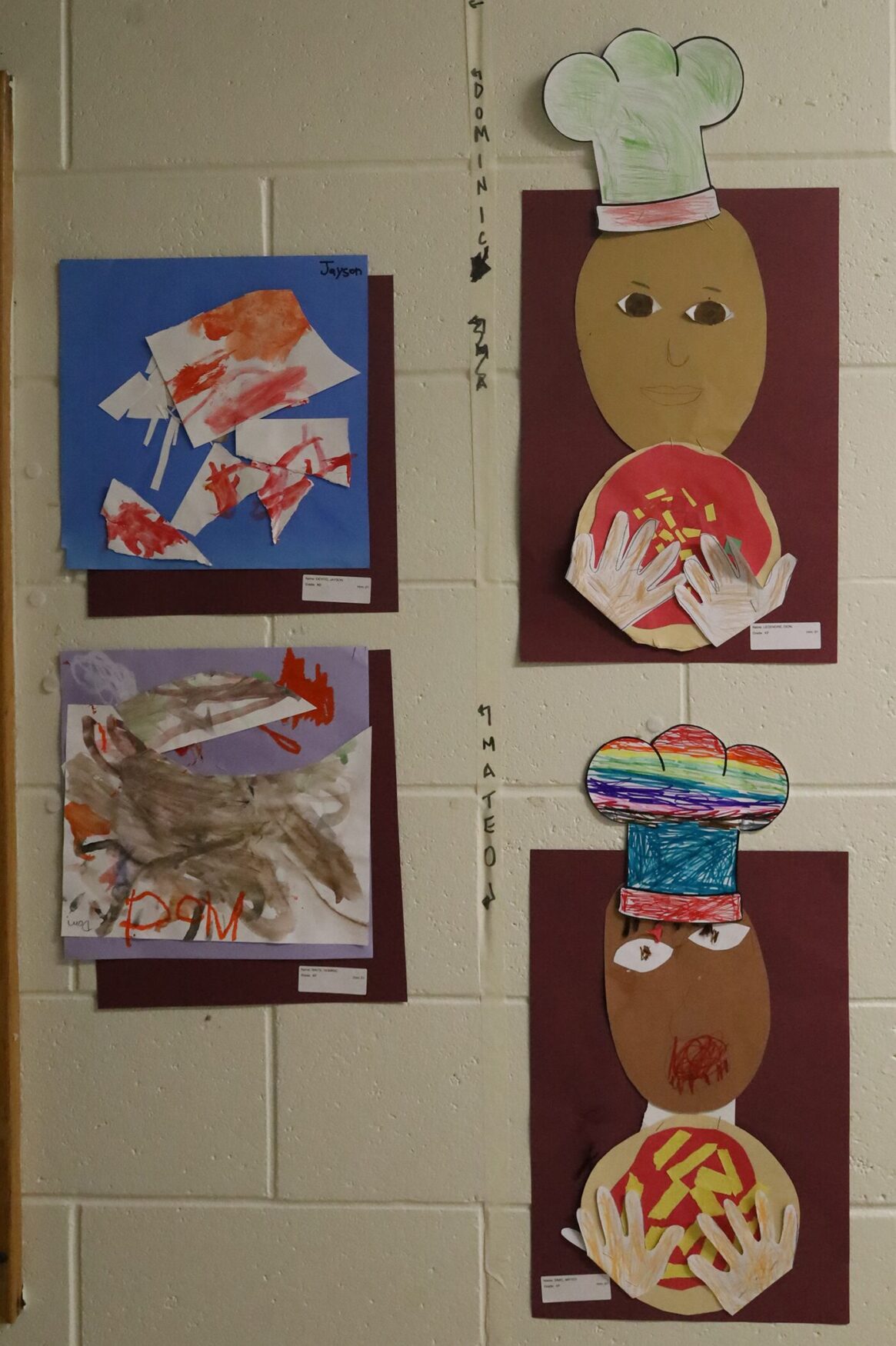 Student artwork featured during the Harrington Elementary School Celebration of the Arts on Wednesday, May 27, 2026.
