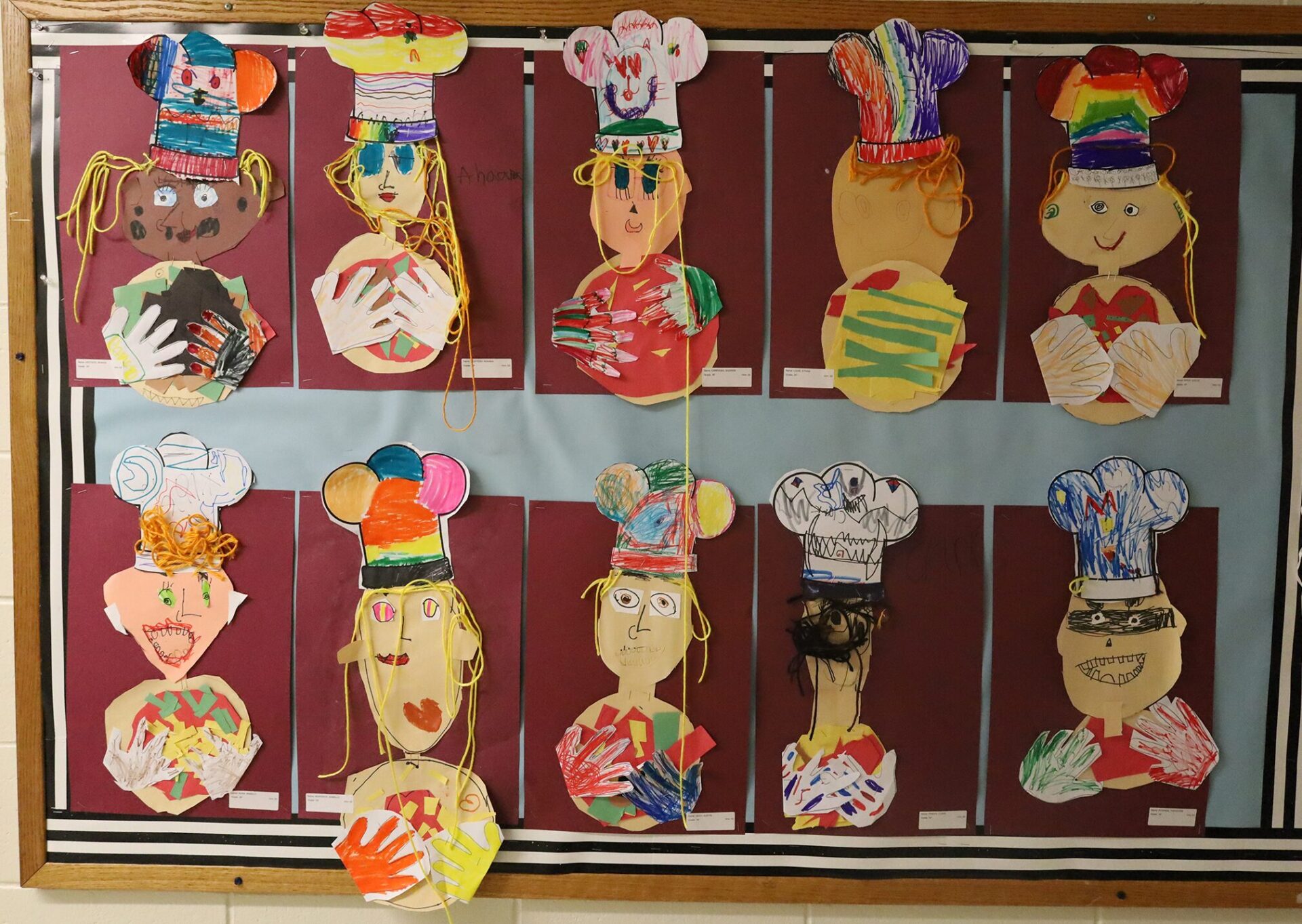 Student artwork featured during the Harrington Elementary School Celebration of the Arts on Wednesday, May 27, 2026.