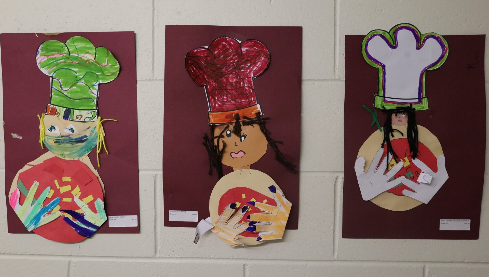 Student artwork featured during the Harrington Elementary School Celebration of the Arts on Wednesday, May 27, 2026.