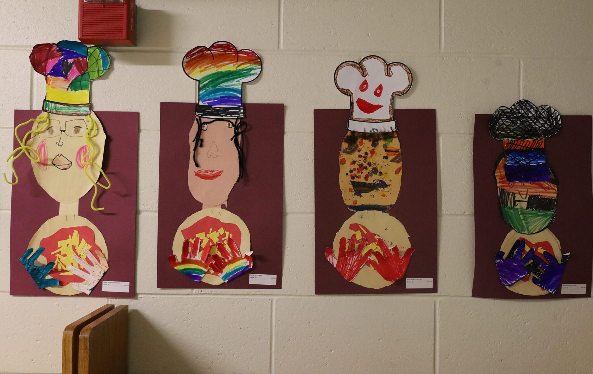 Student artwork featured during the Harrington Elementary School Celebration of the Arts on Wednesday, May 27, 2026.