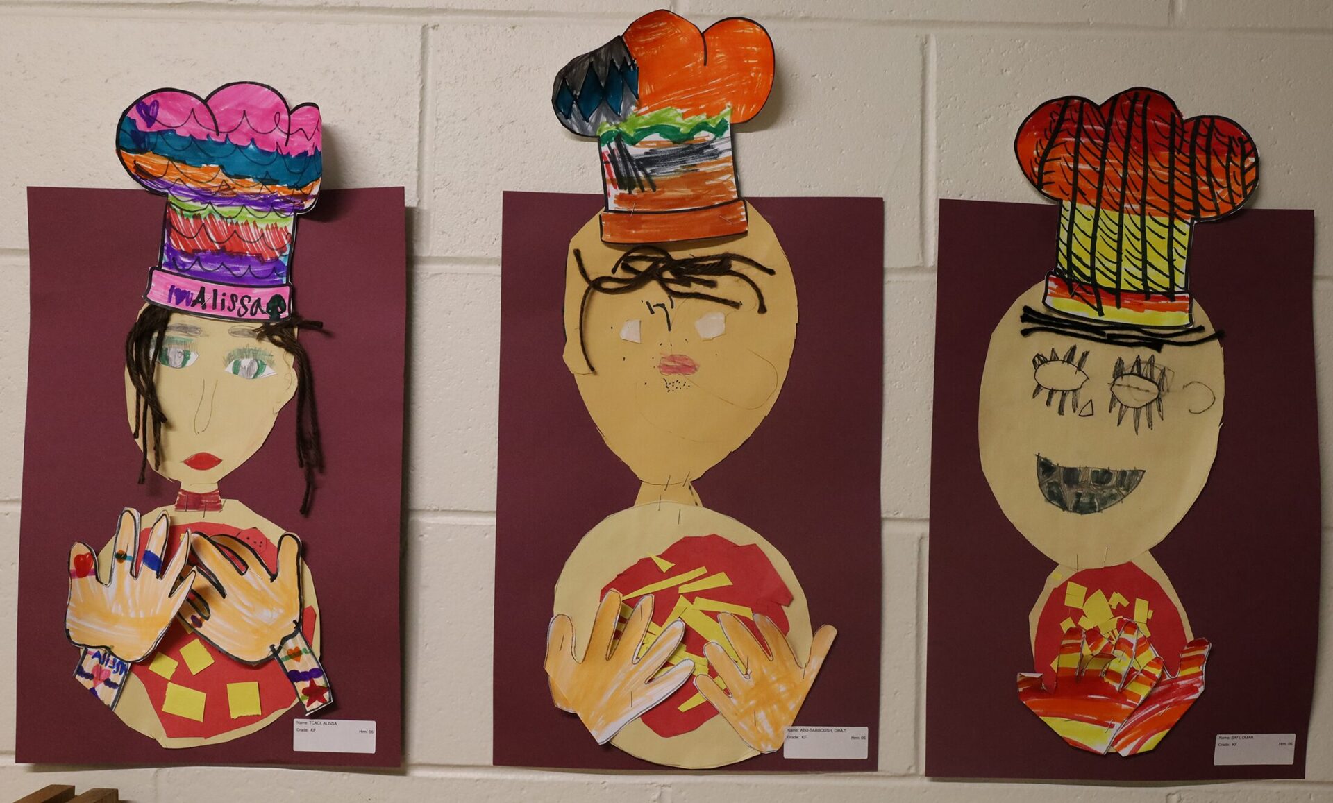 Student artwork featured during the Harrington Elementary School Celebration of the Arts on Wednesday, May 27, 2026.