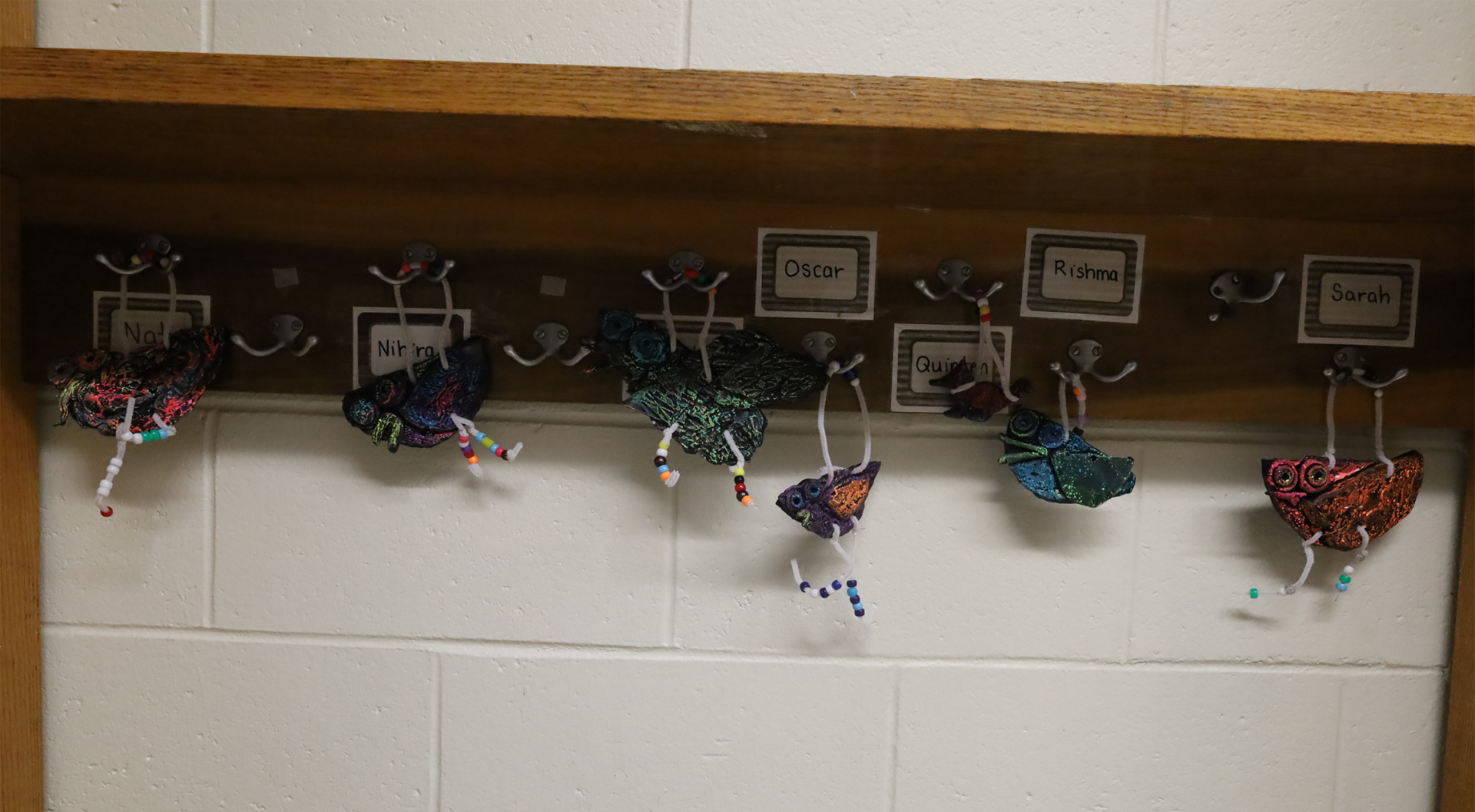 Student artwork featured during the Harrington Elementary School Celebration of the Arts on Wednesday, May 27, 2026.