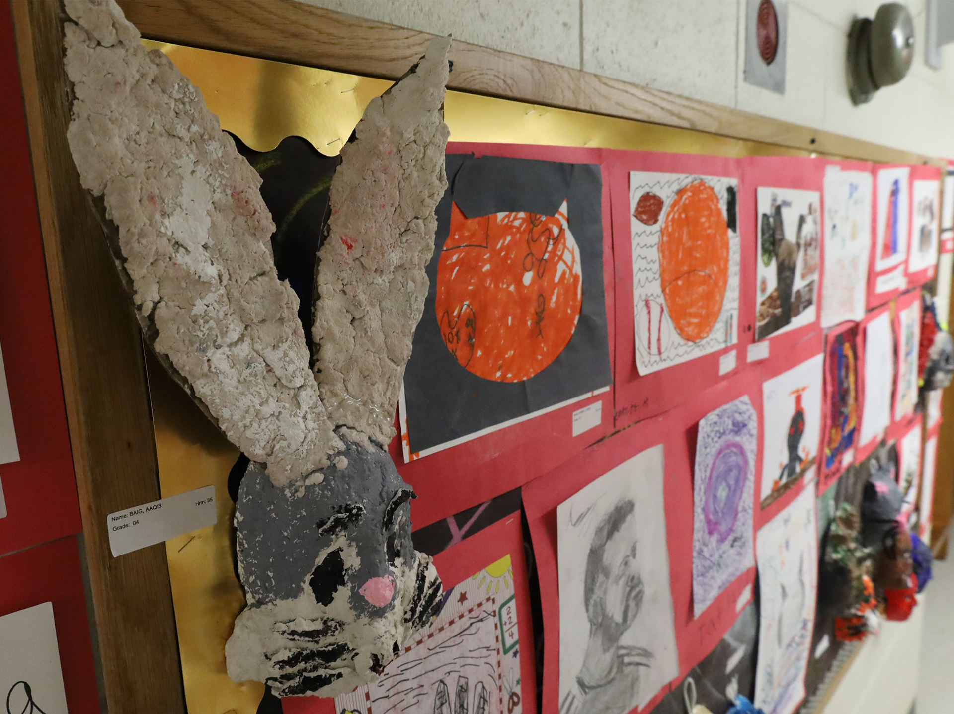 Student artwork featured during the Harrington Elementary School Celebration of the Arts on Wednesday, May 27, 2026.