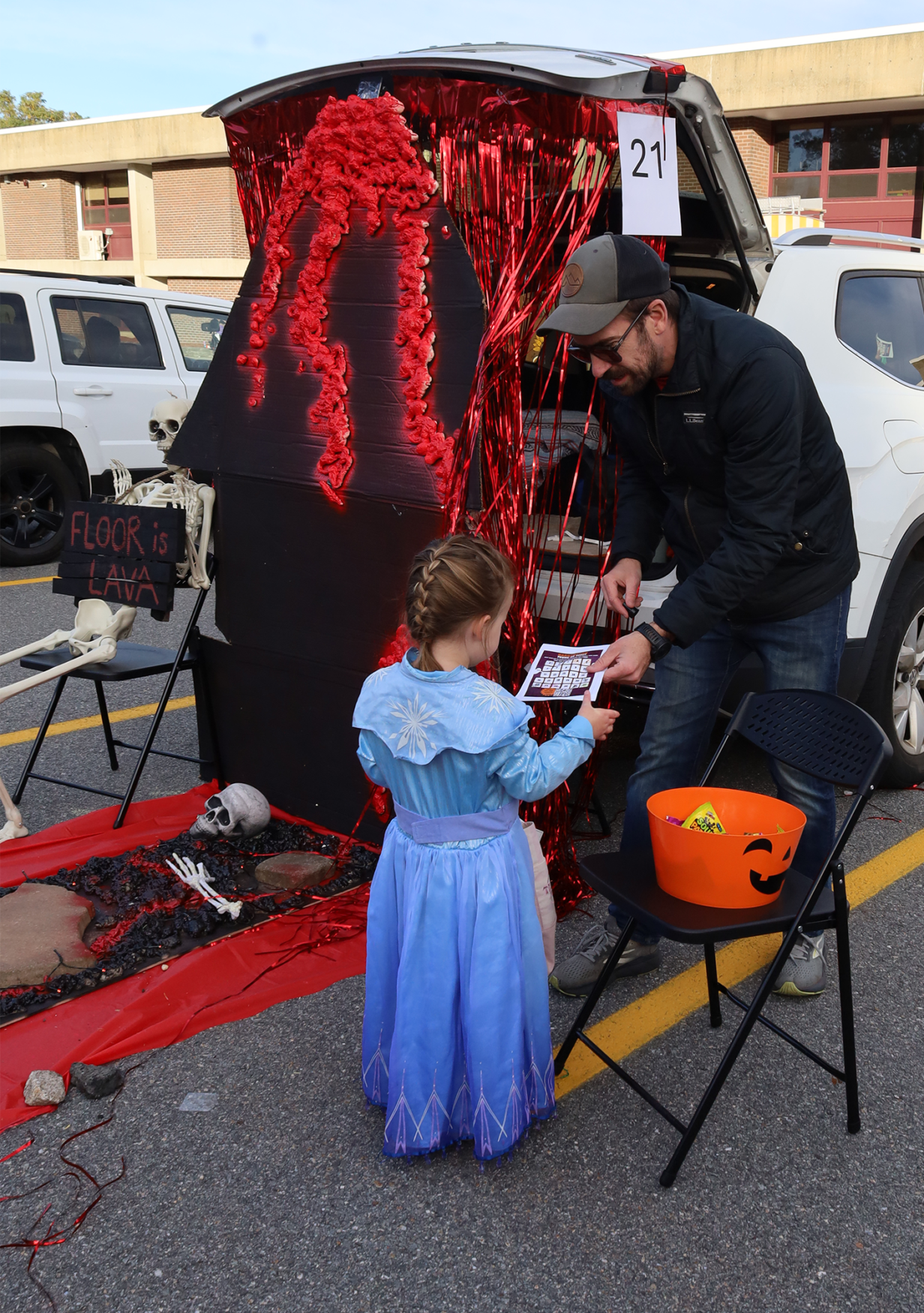 Harrington Trunk-Or-Treat 2026 Harrington Elementary School students and their families enjoy trunk-or-treating in the parking lot on Saturday, October 17, 2026.