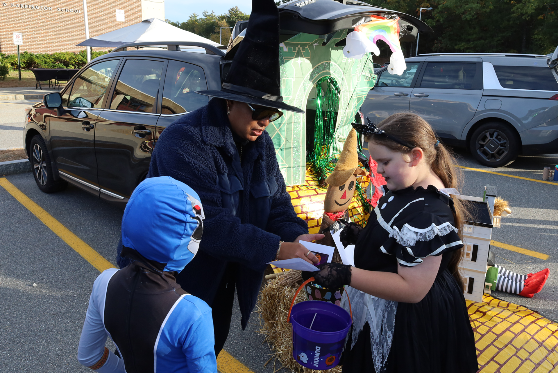 Harrington Trunk-Or-Treat 2026 Harrington Elementary School students and their families enjoy trunk-or-treating in the parking lot on Saturday, October 17, 2026.